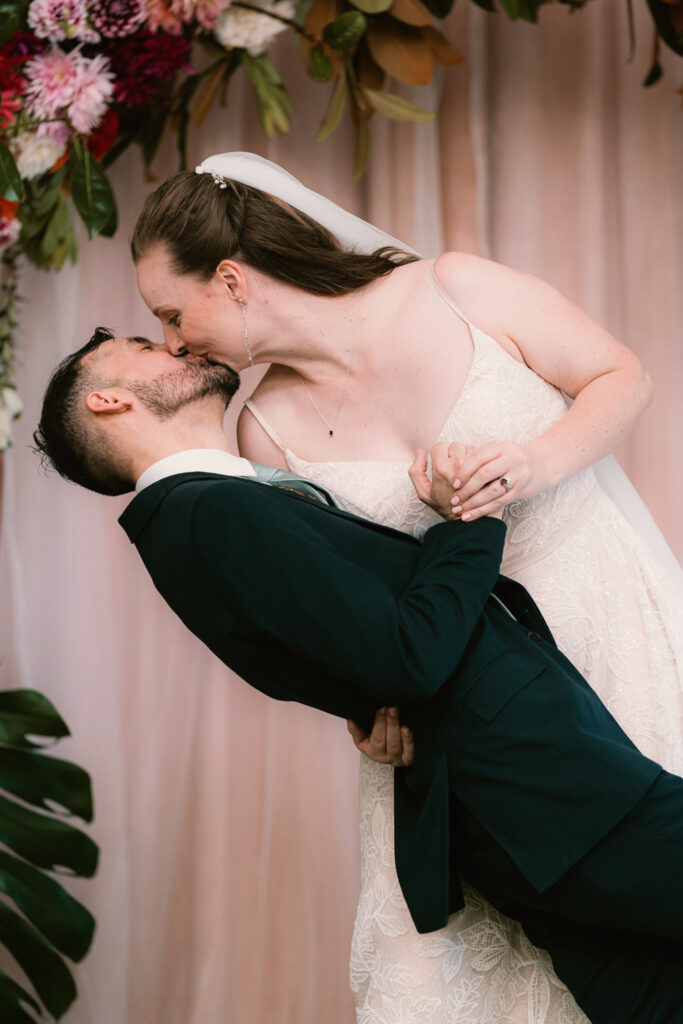 Kristen & Agustin wedding, photographed by Anchor & Grace