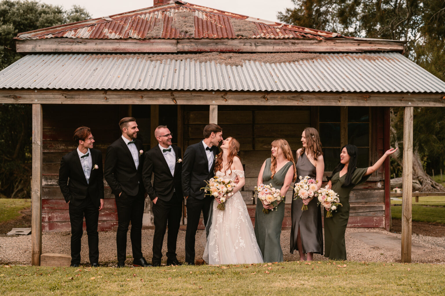 Courtney & Tim wedding, photographed by Anchor & Grace