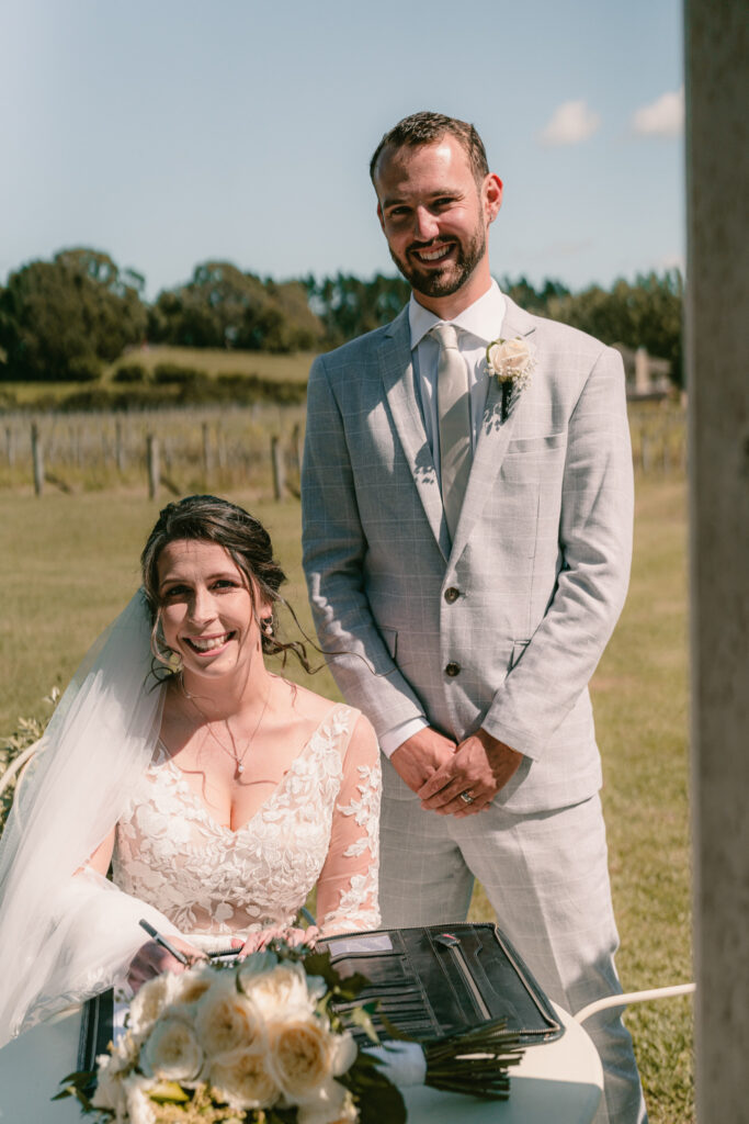 Abby & Brad wedding, photographed by Anchor & Grace