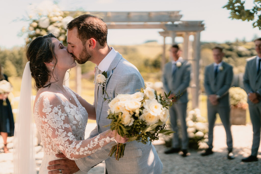 Abby & Brad wedding, photographed by Anchor & Grace