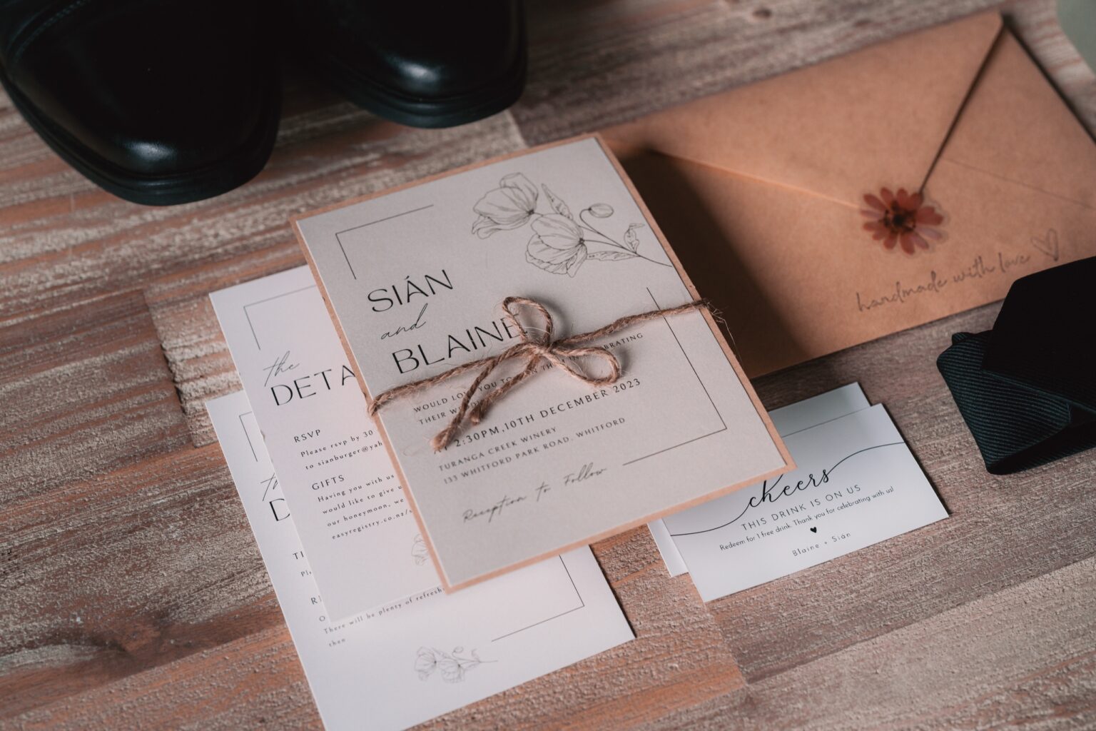 Sian & Blaine wedding, photographed by Anchor & Grace
