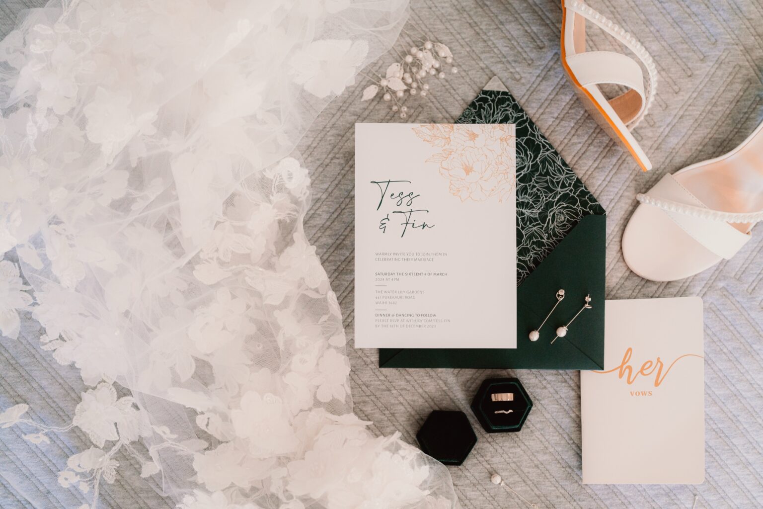 Tess & Fin wedding, photographed by Anchor & Grace