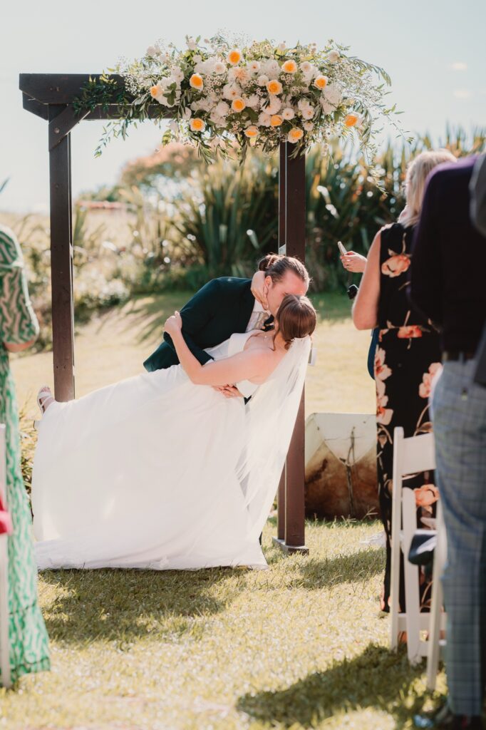 Tess & Fin wedding, photographed by Anchor & Grace